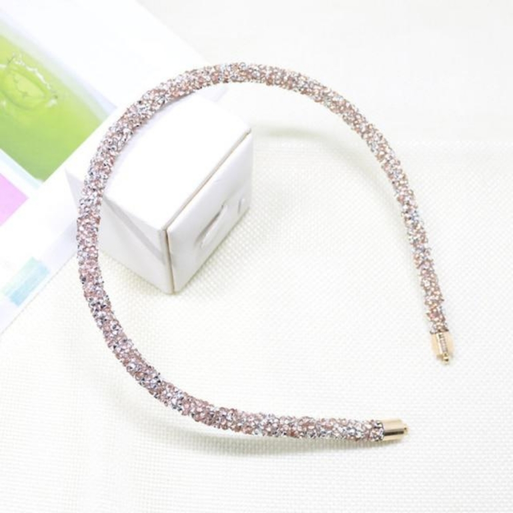 Bohemian. Crystal head band